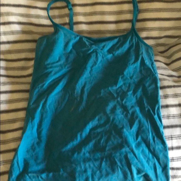 Blue Athletica exercise top - Picture 1 of 3